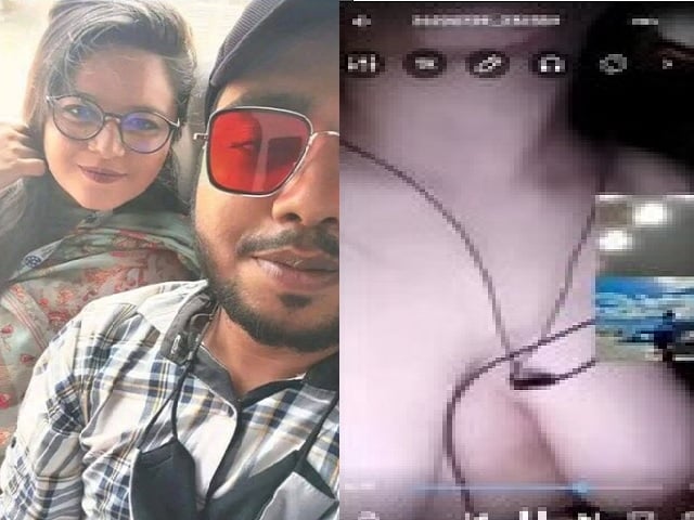 GF nude video call sex chat recorded by lover