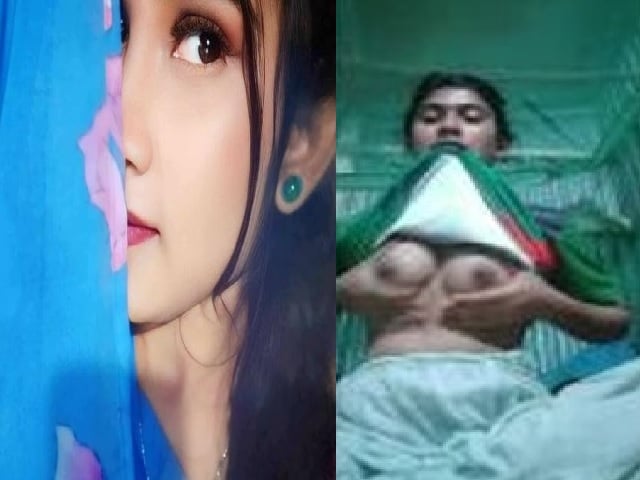 Young Bengali girl boobs pressing and fingering pussy