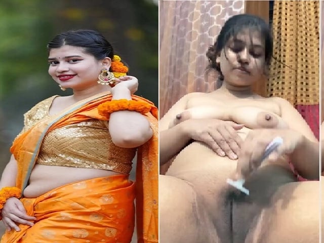 Bengali girl shaving pussy in nudity viral MMS